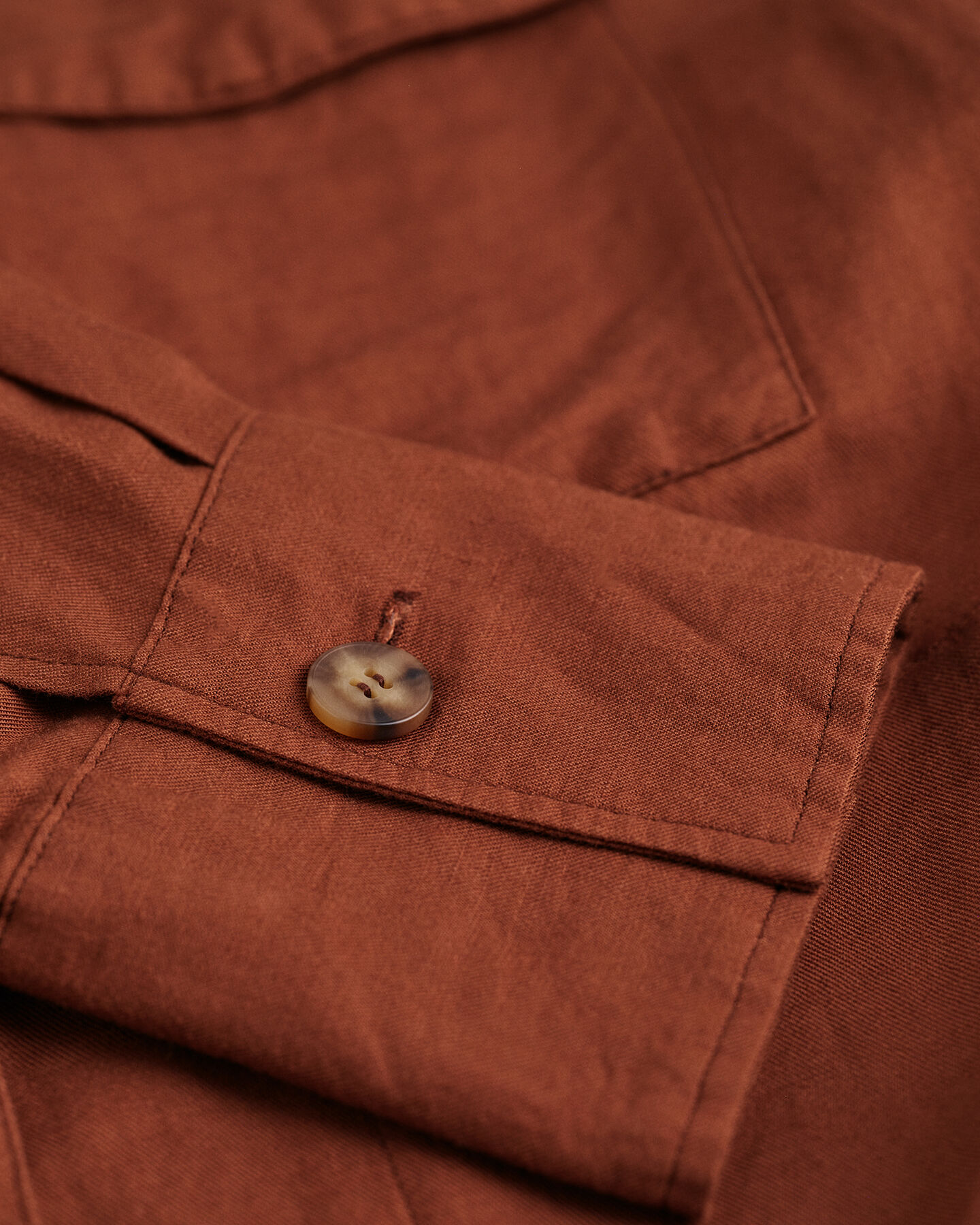 Sobrecamisa de lino y viscosa