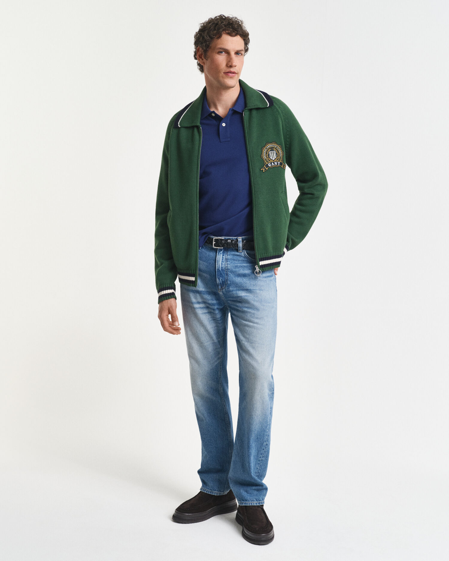 Polo de piqué Regular Fit Shield