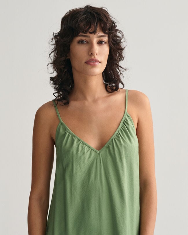 Vestido largo de tirantes