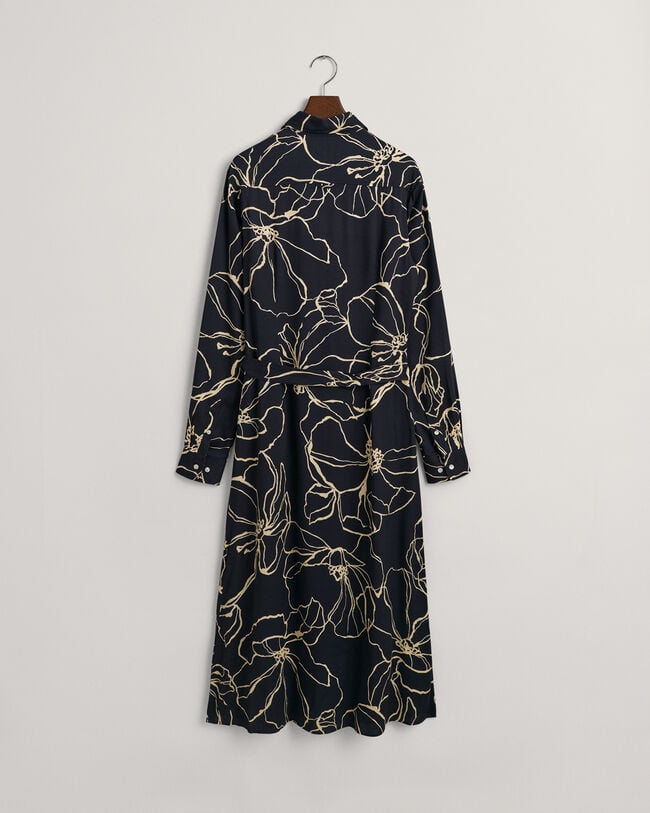 Vestido camisero Line Drawing