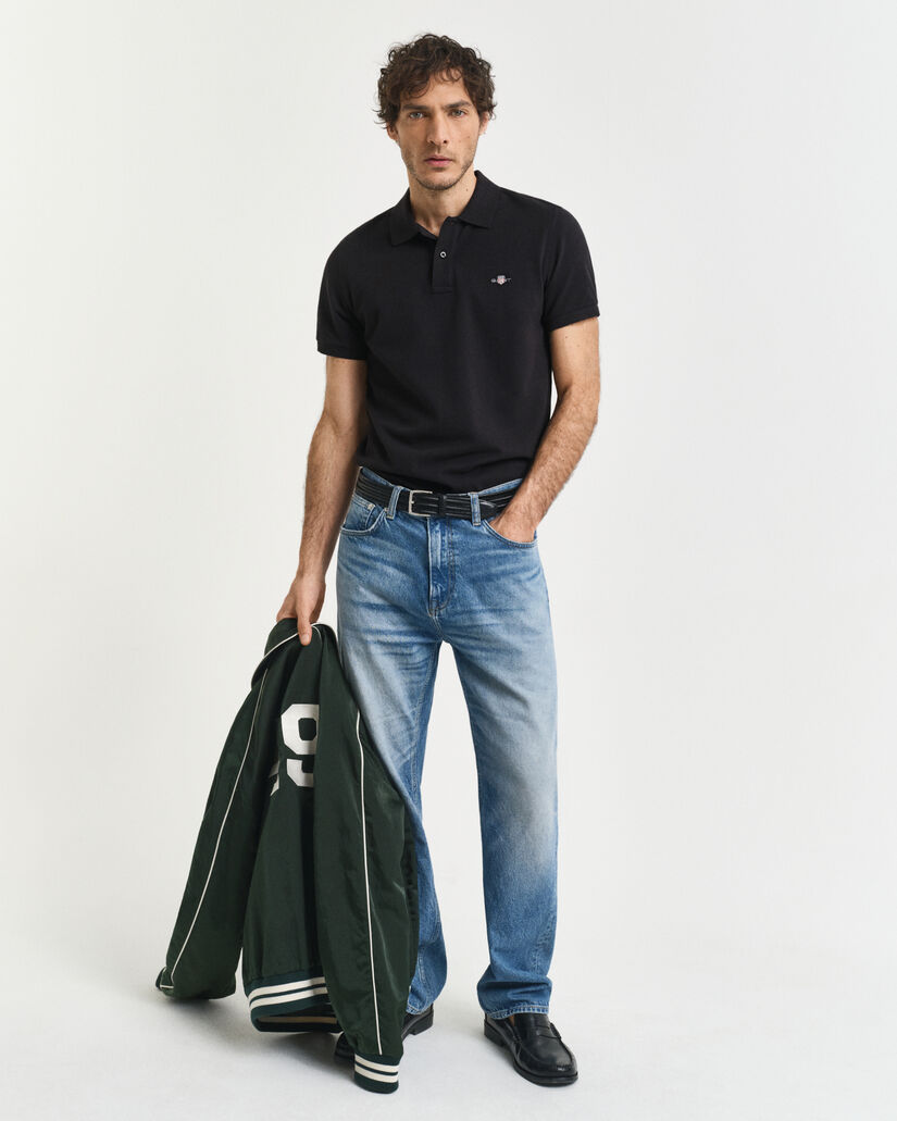 Polo de piqué Slim Fit Shield