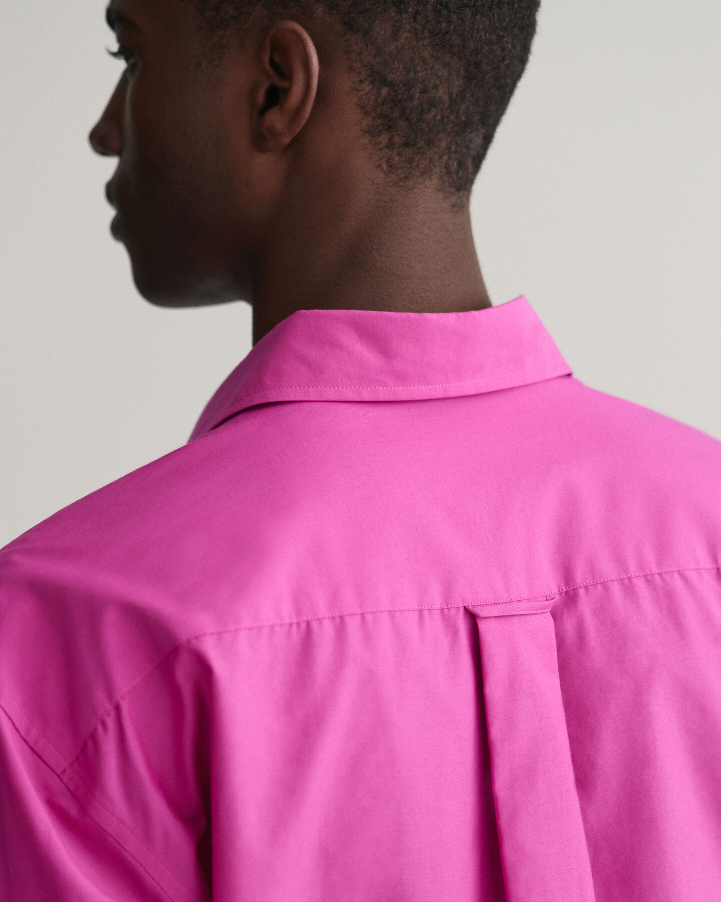 Camisa Relaxed Fit de seda y algodón