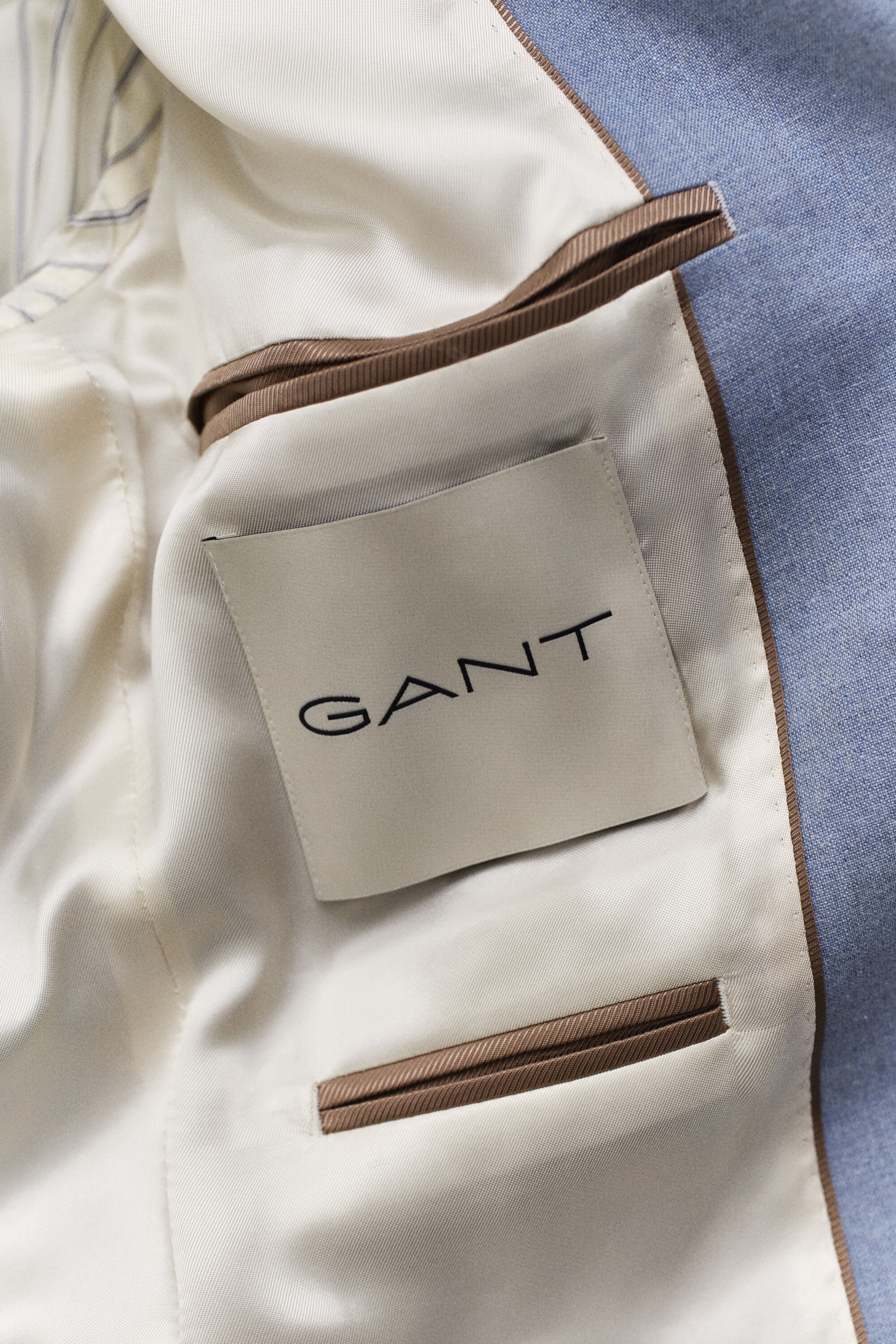 Chaqueta de traje de mezcla de lino