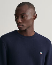 Jersey ligero con cuello redondo Texture