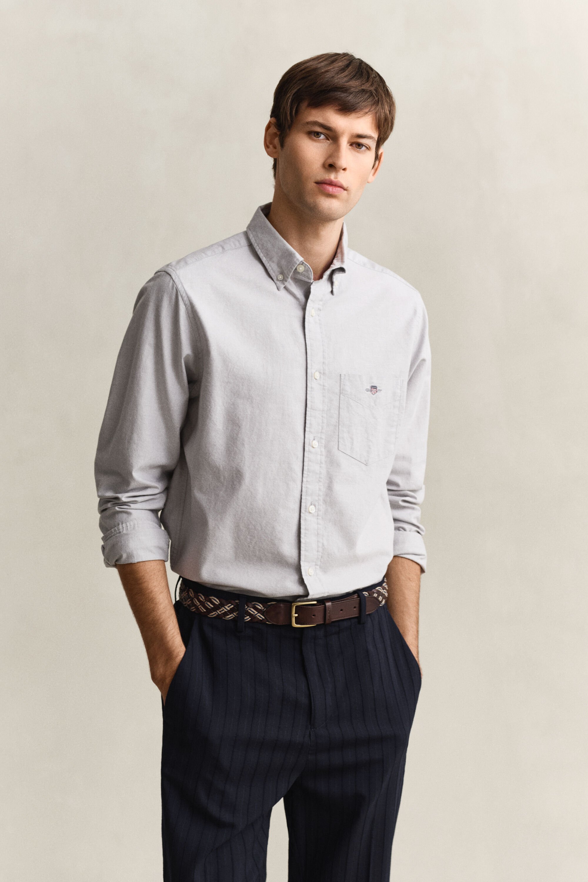 Camisa Oxford clásica Regular Fit