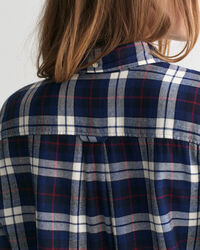 Camisa Relaxed Fit de franela a cuadros