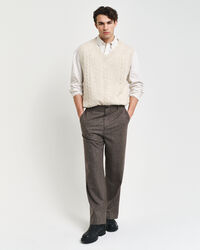 Camisa Relaxed Fit a rayas con textura