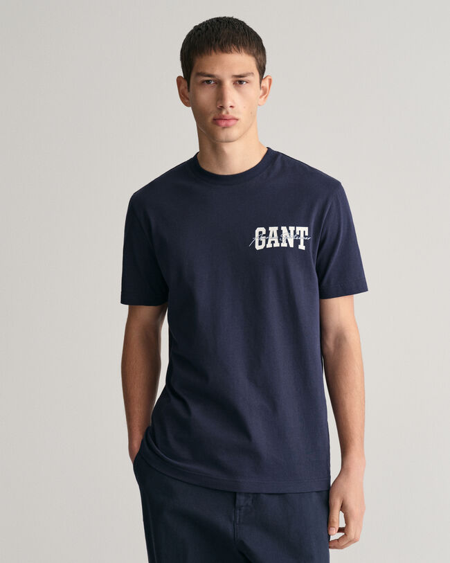Camiseta GANT Arch Script Graphic