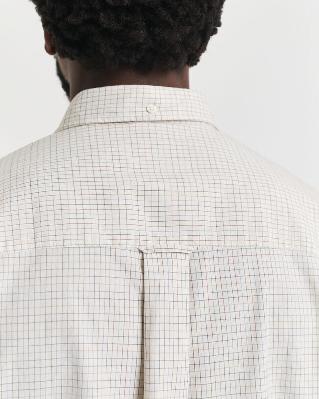 Camisa Oxford Oversized Fit a cuadros Luxury