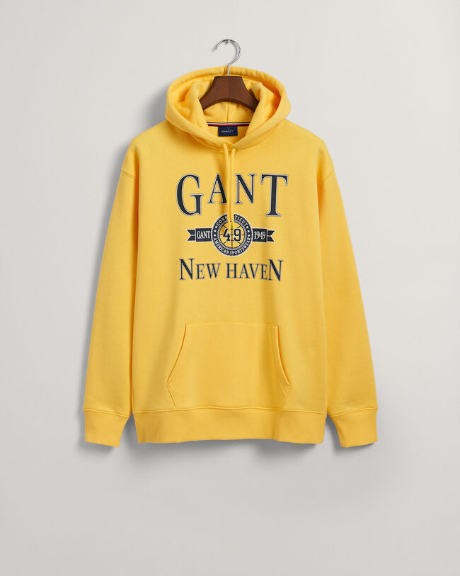 Sudadera con capucha Retro Crest