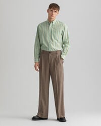 Pantalones de traje a cuadros con pinzas