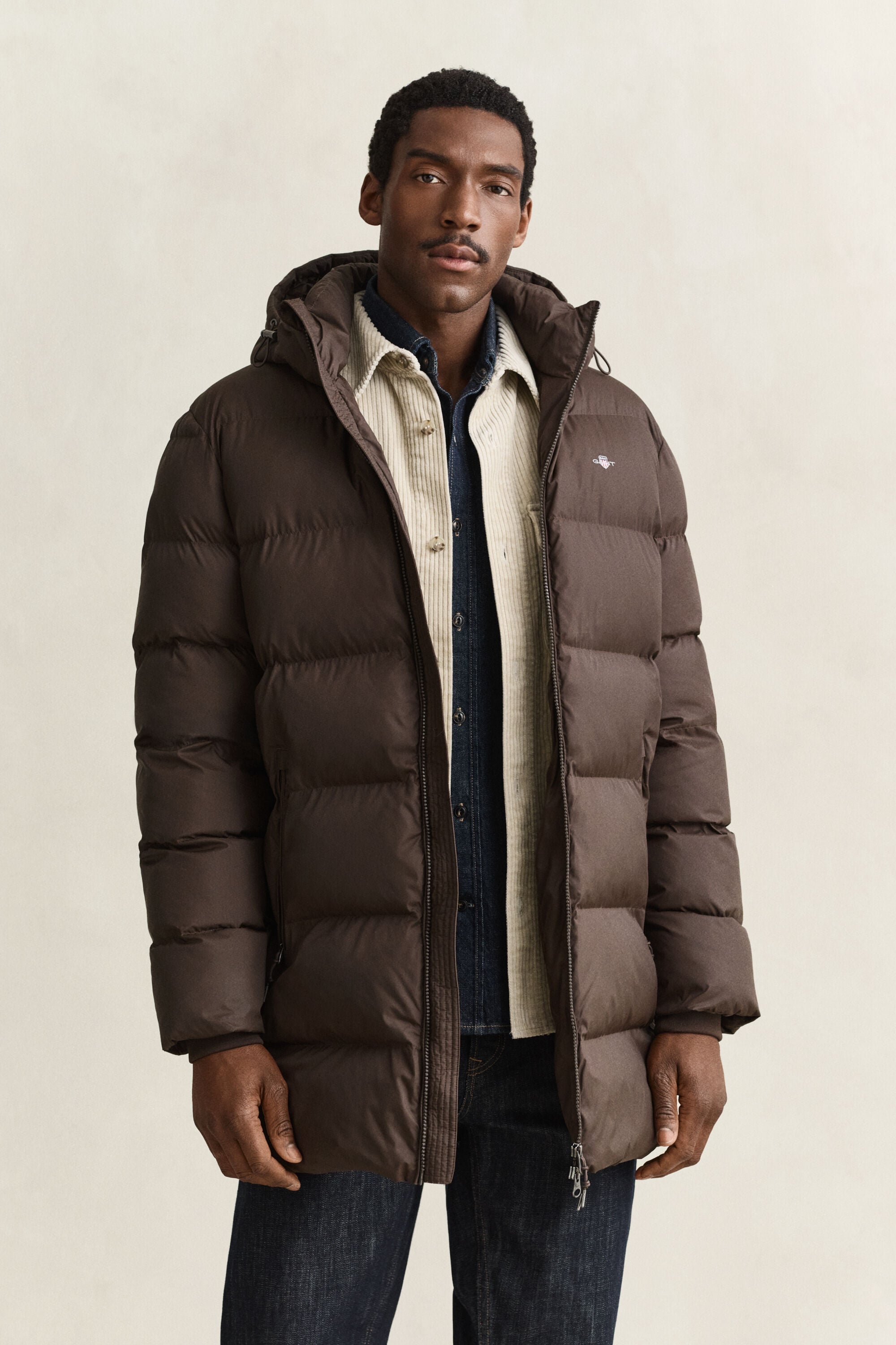 Chaqueta Active Cloud de largo medio