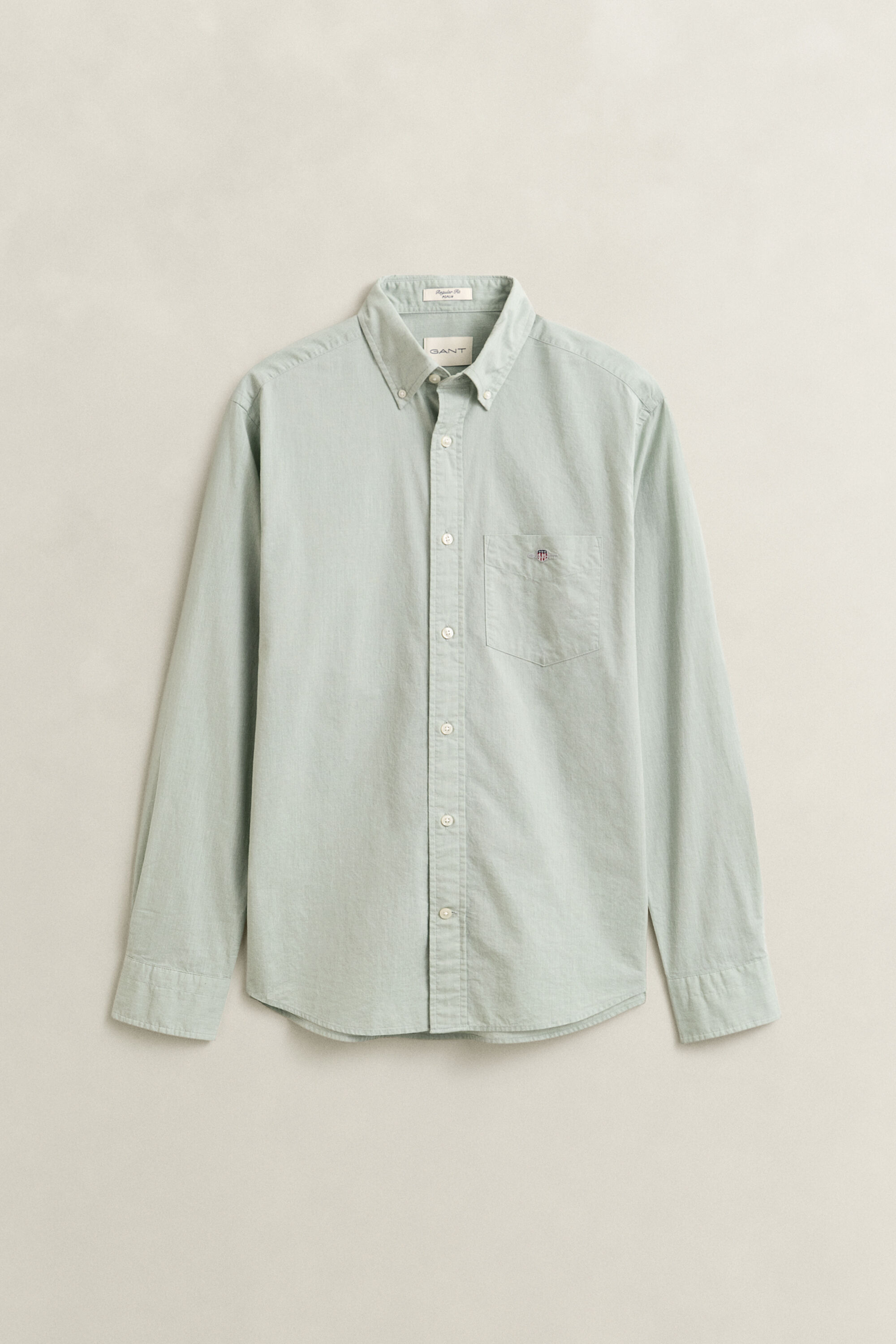 Camisa Regular Fit clásica de popelina
