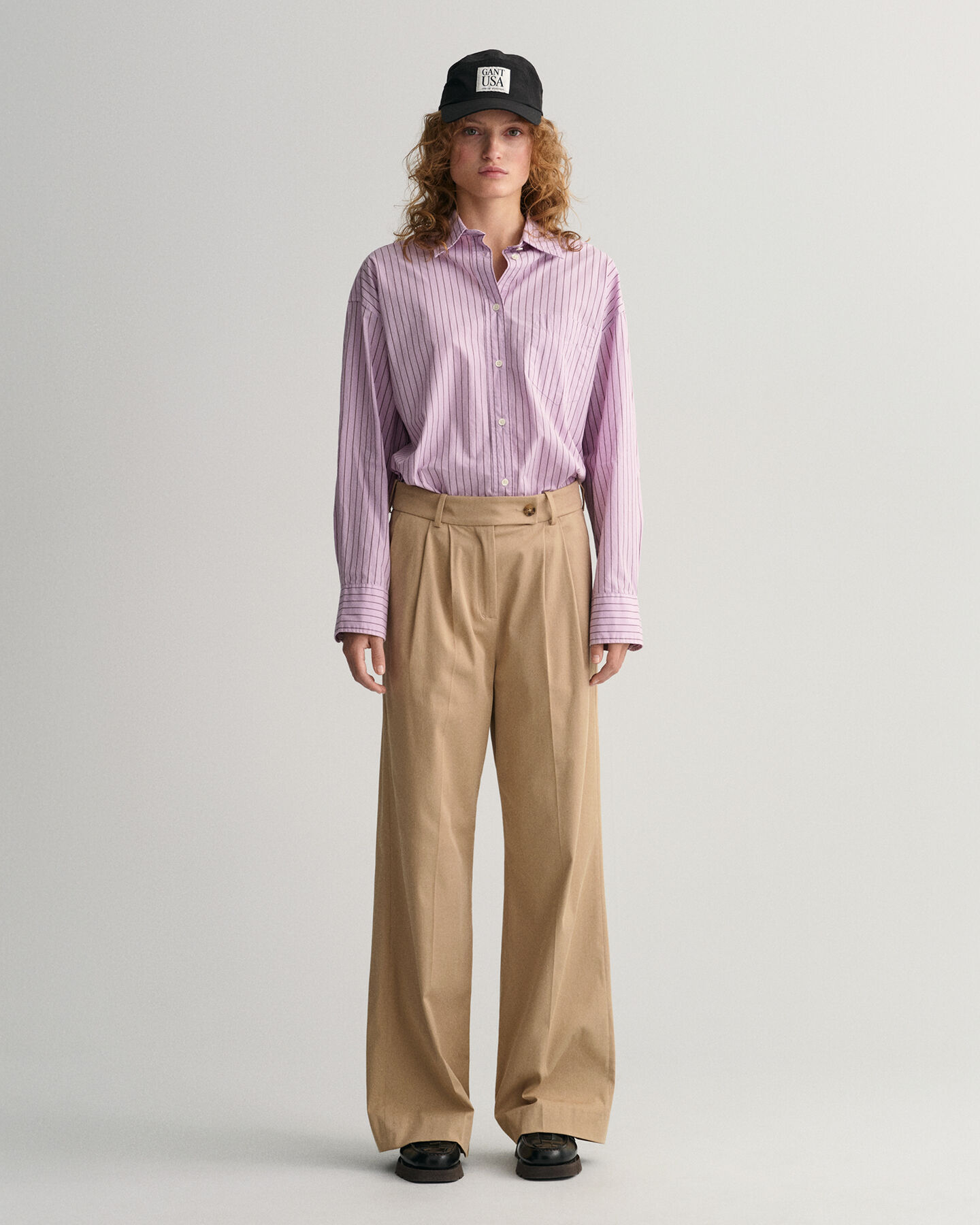 Pantalones chinos Relaxed Fit de talle alto