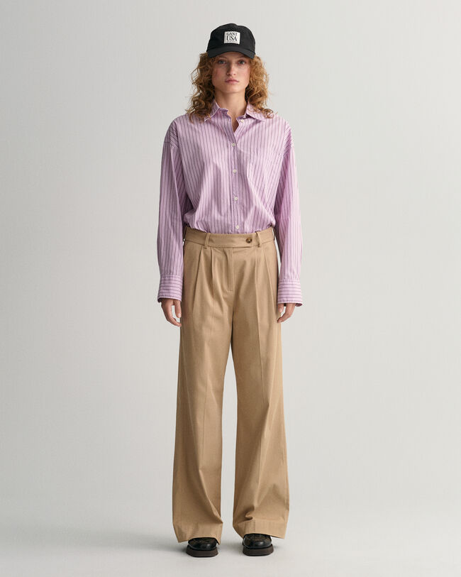 Pantalones chinos Relaxed Fit de talle alto