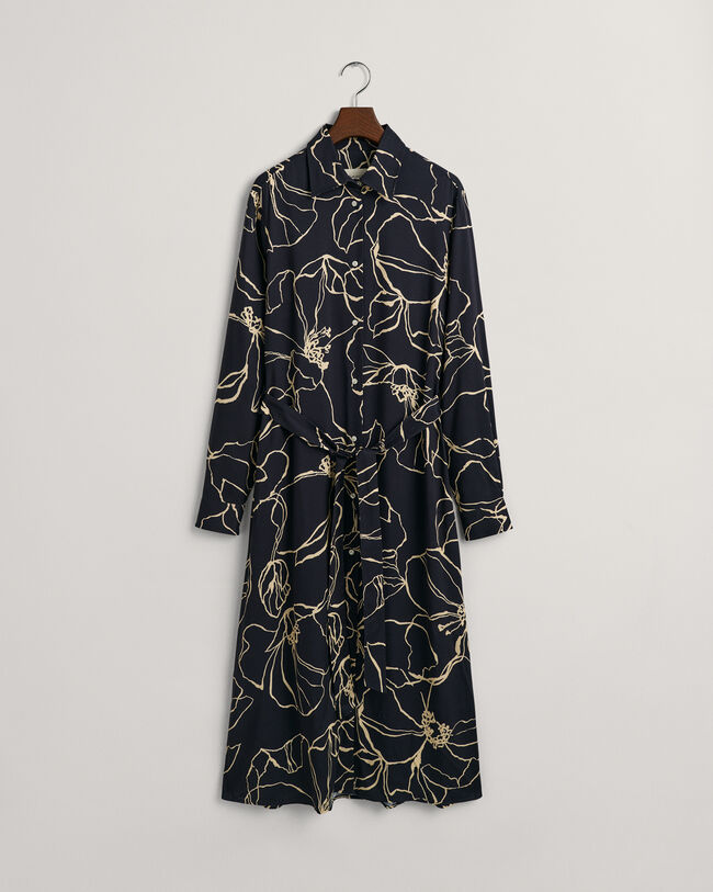 Vestido camisero Line Drawing