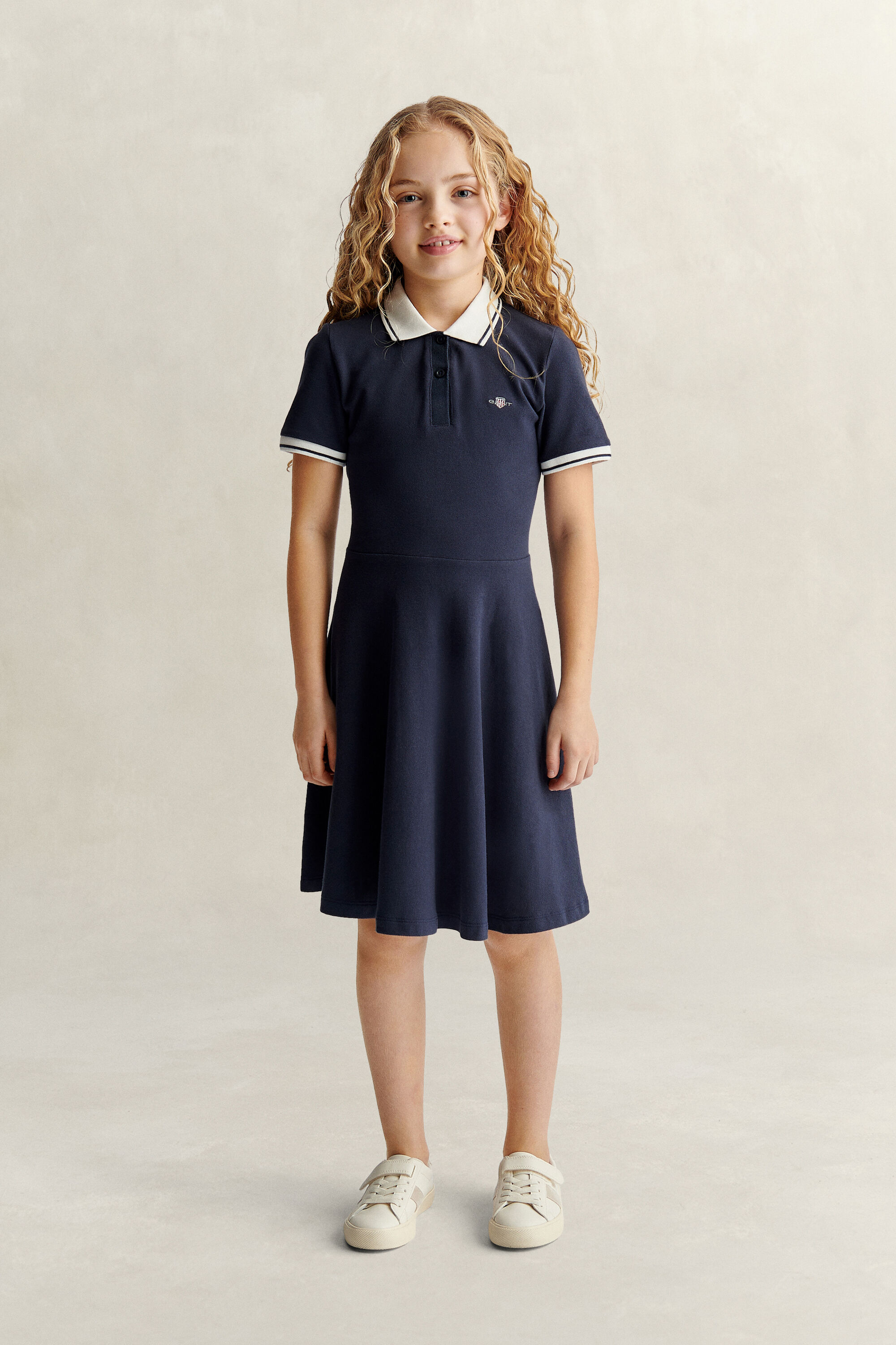 Vestido tipo polo Teen Girls