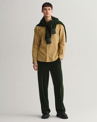 Camisa Relaxed Fit a rayas Dobby