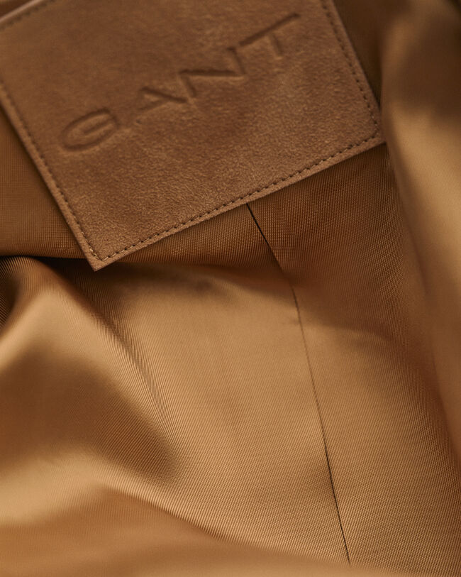 Cazadora bomber de ante