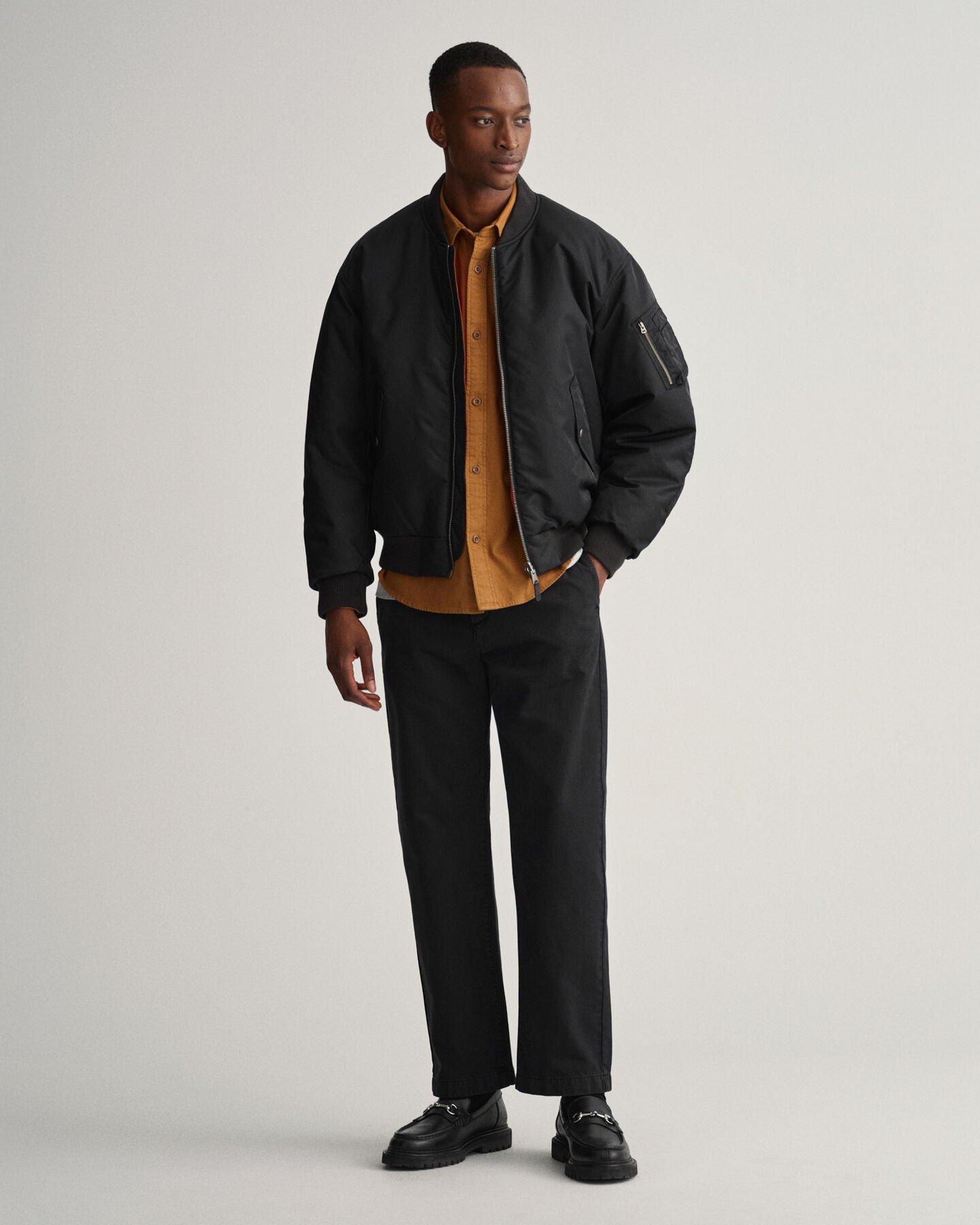 Cazadora bomber reversible