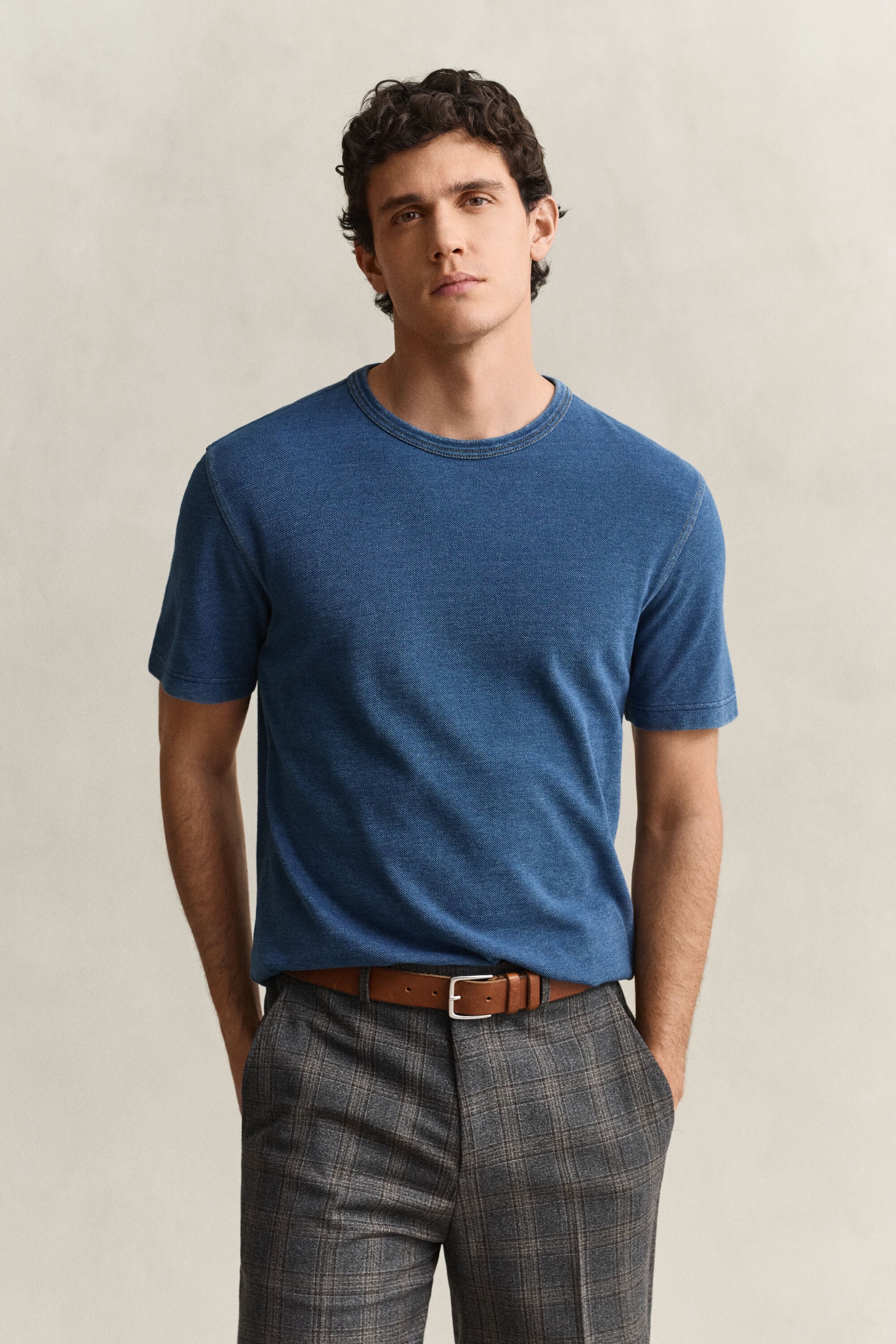 Camiseta añil