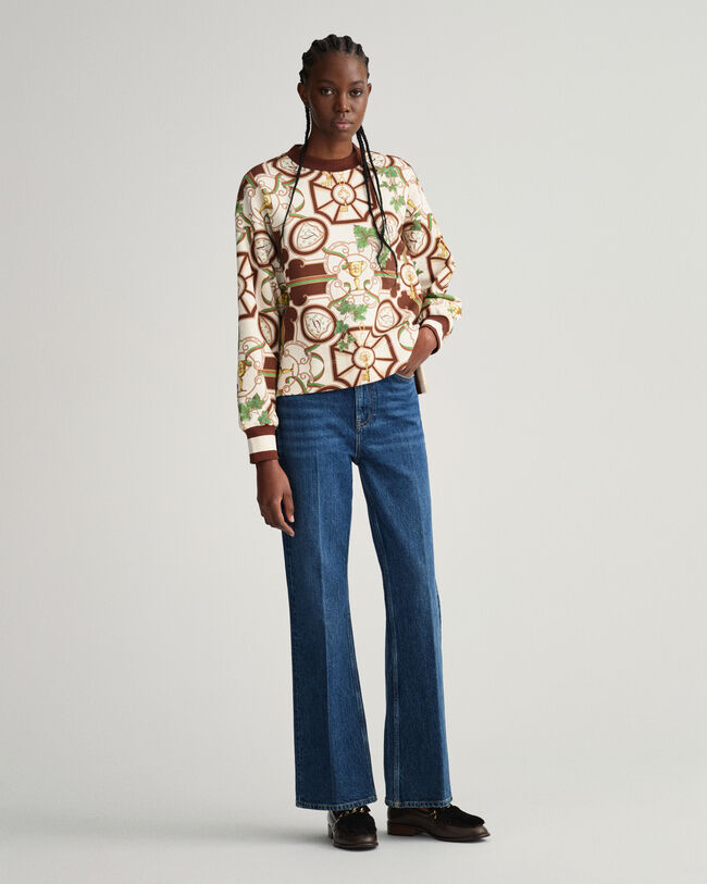 Jersey de cuello redondo American Luxe