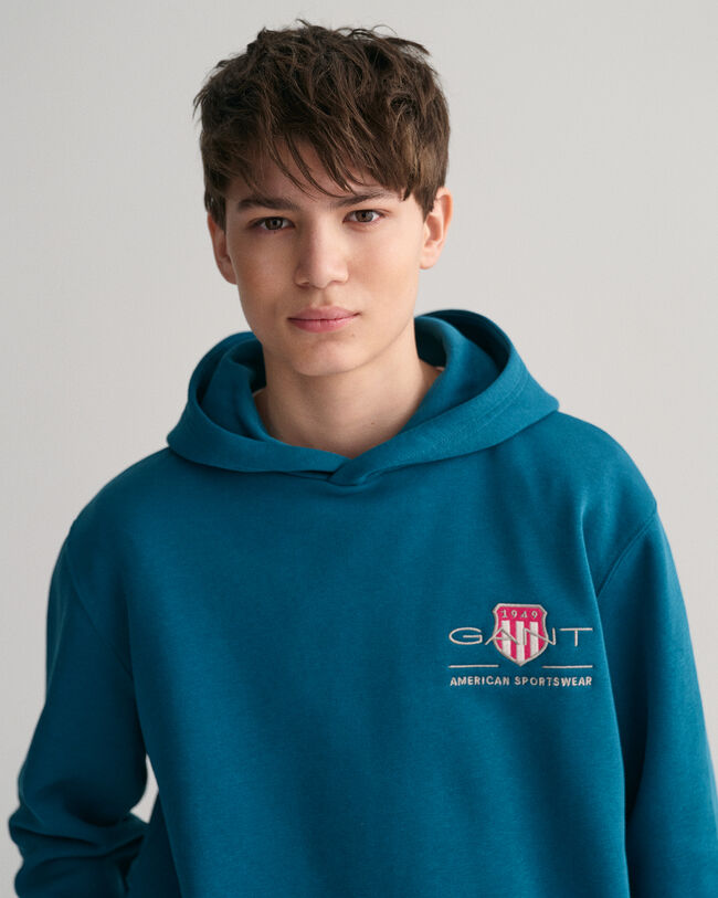 Sudadera con capucha Contrast Shield Teens