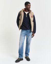 Forro polar con bloques de color