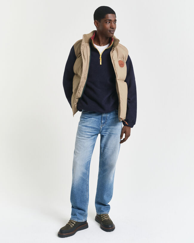 Forro polar con bloques de color