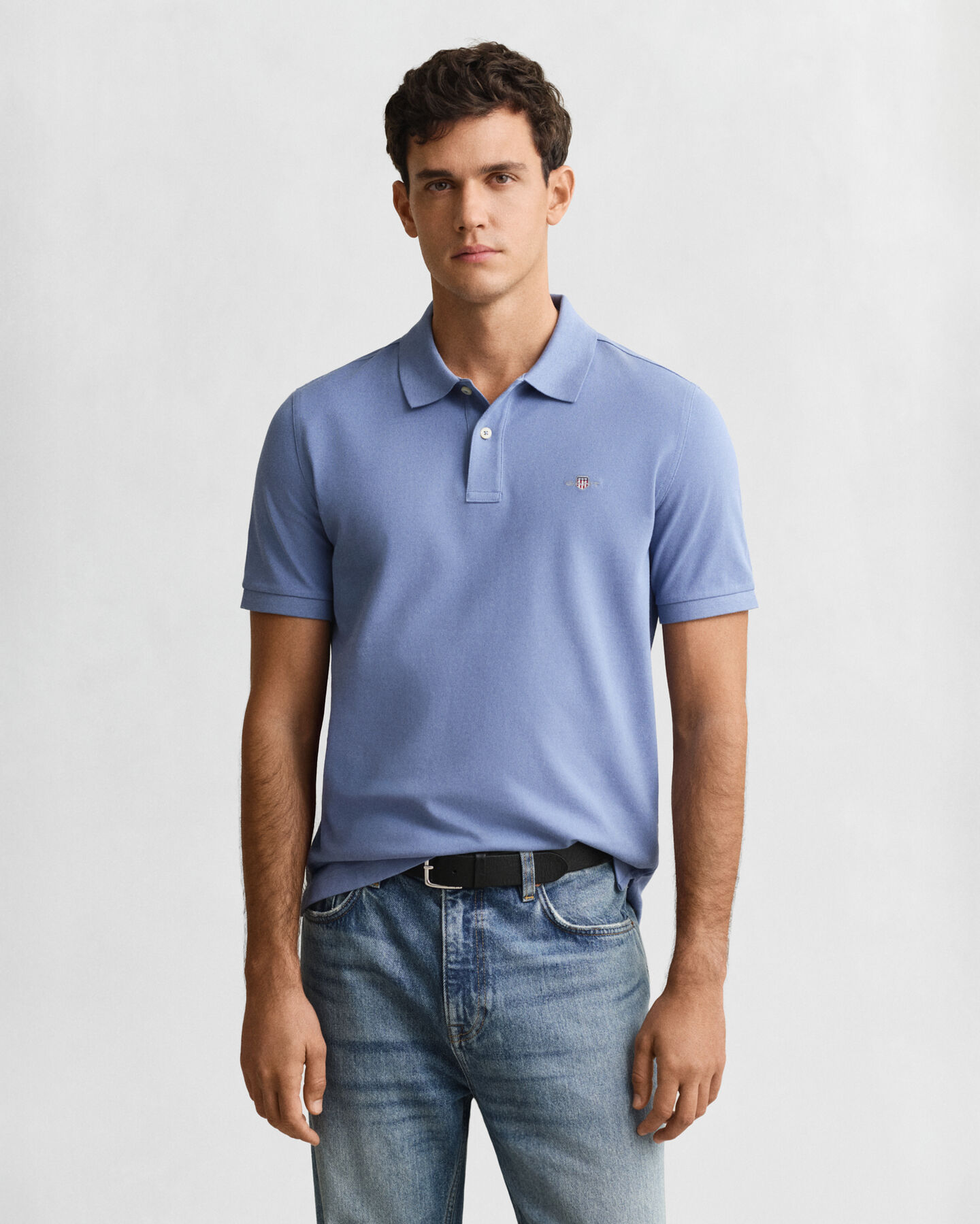 Polo de piqué Regular Fit Shield