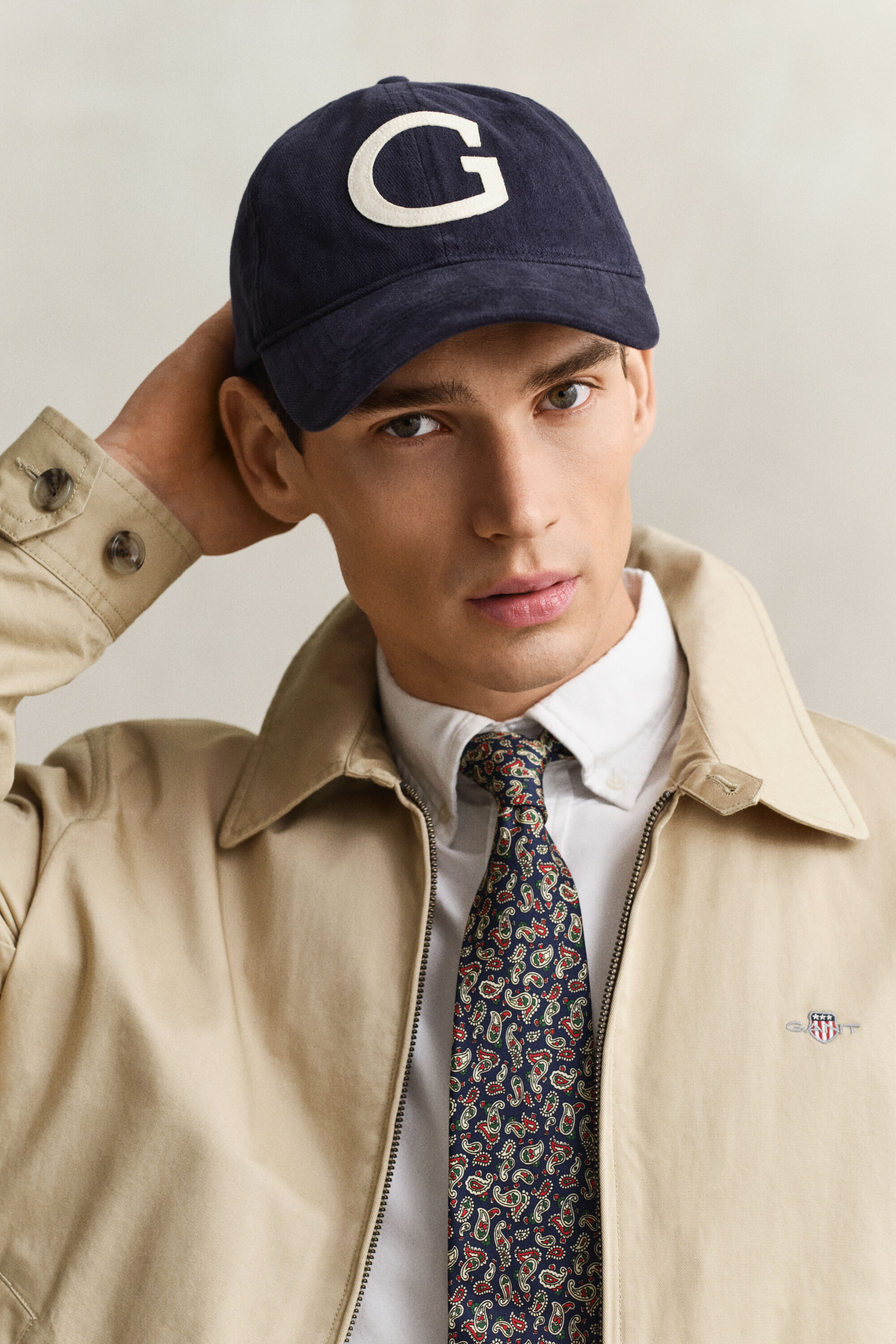 Chaqueta Windcheater de algodón