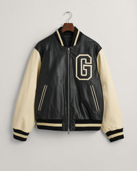 GANT Varsity Jacket de piel