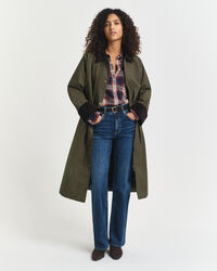 Gabán de algodón encerado