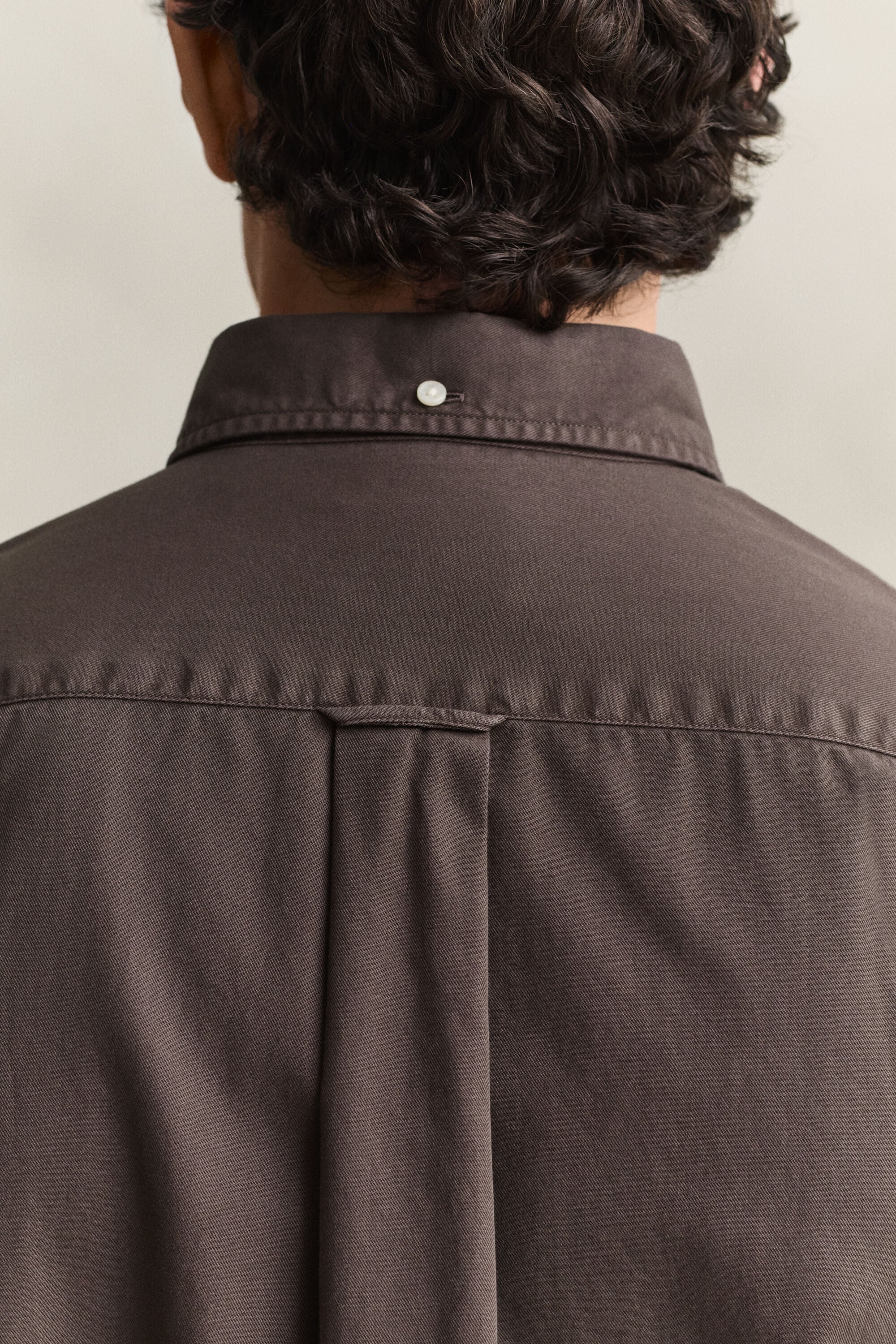 Camisa Regular Fit de sarga