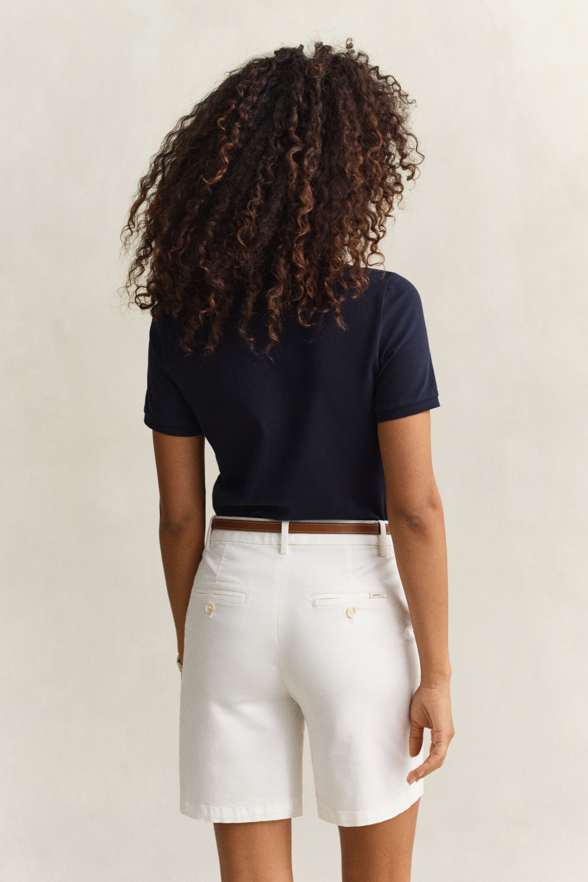 Polo de piqué en contraste