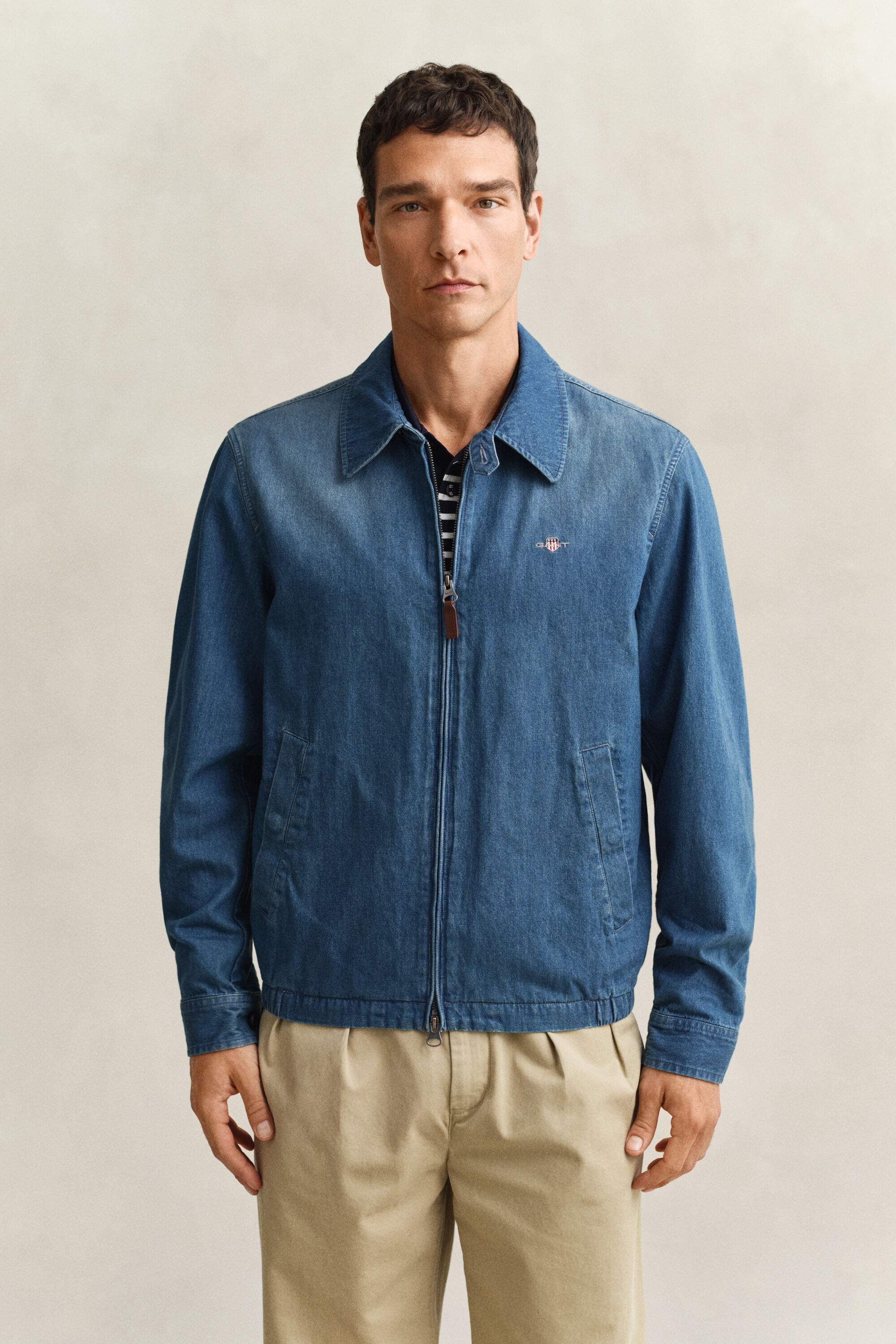 Chaqueta Windcheater añil