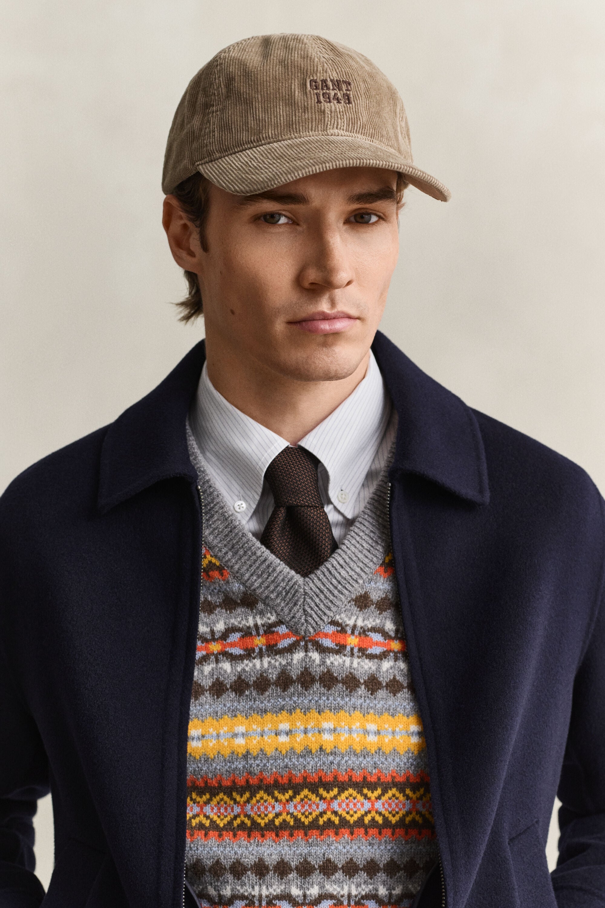 Gorra de pana