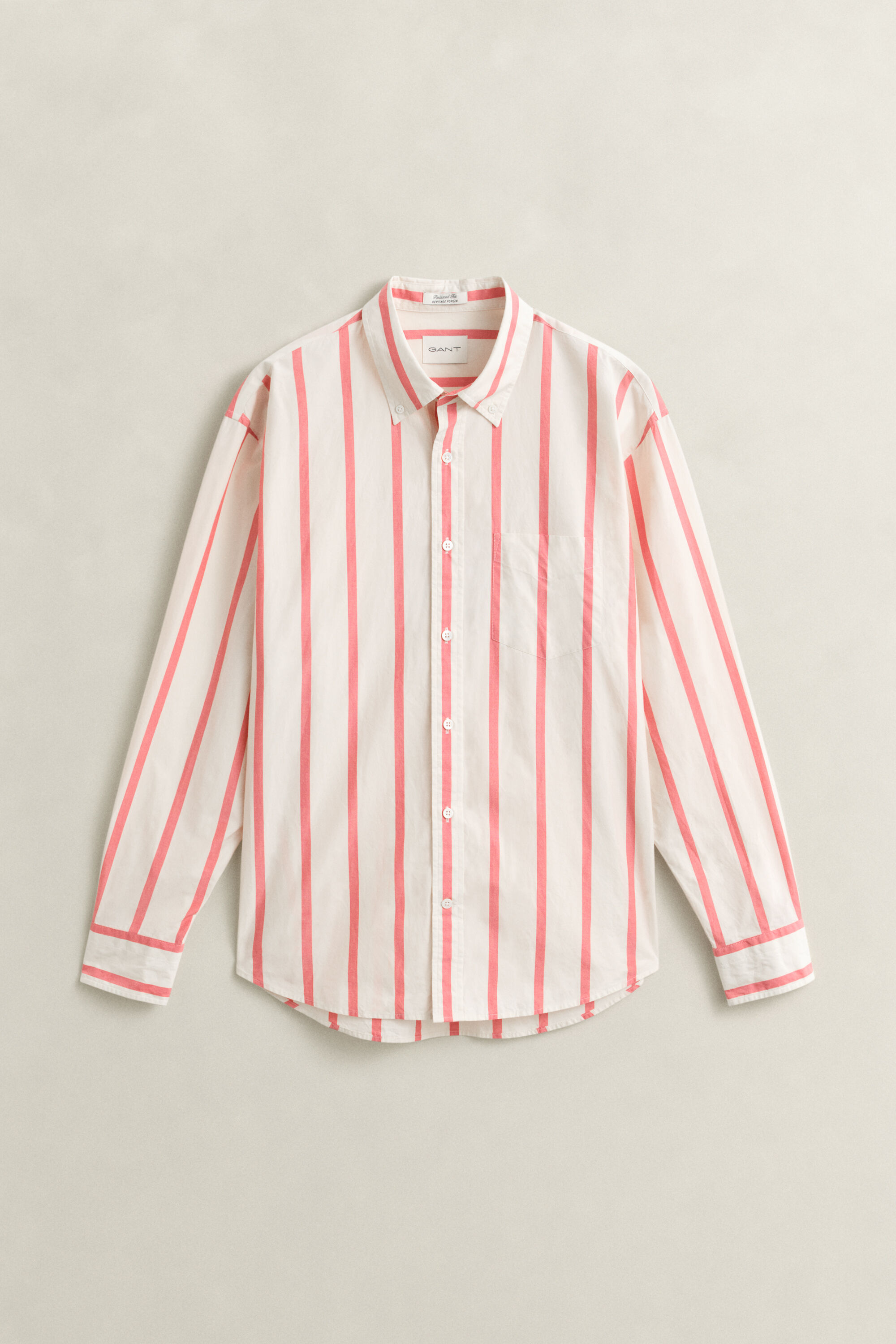 Camisa Heritage de popelina a rayas