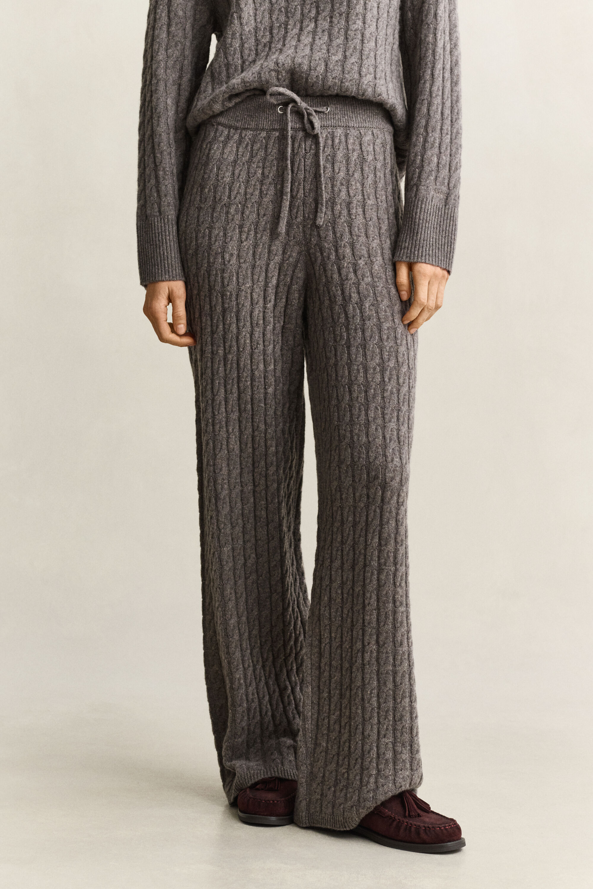 Pantalones de mezcla de lana y cachemir