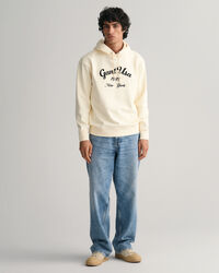 Sudadera con capucha Script Graphic