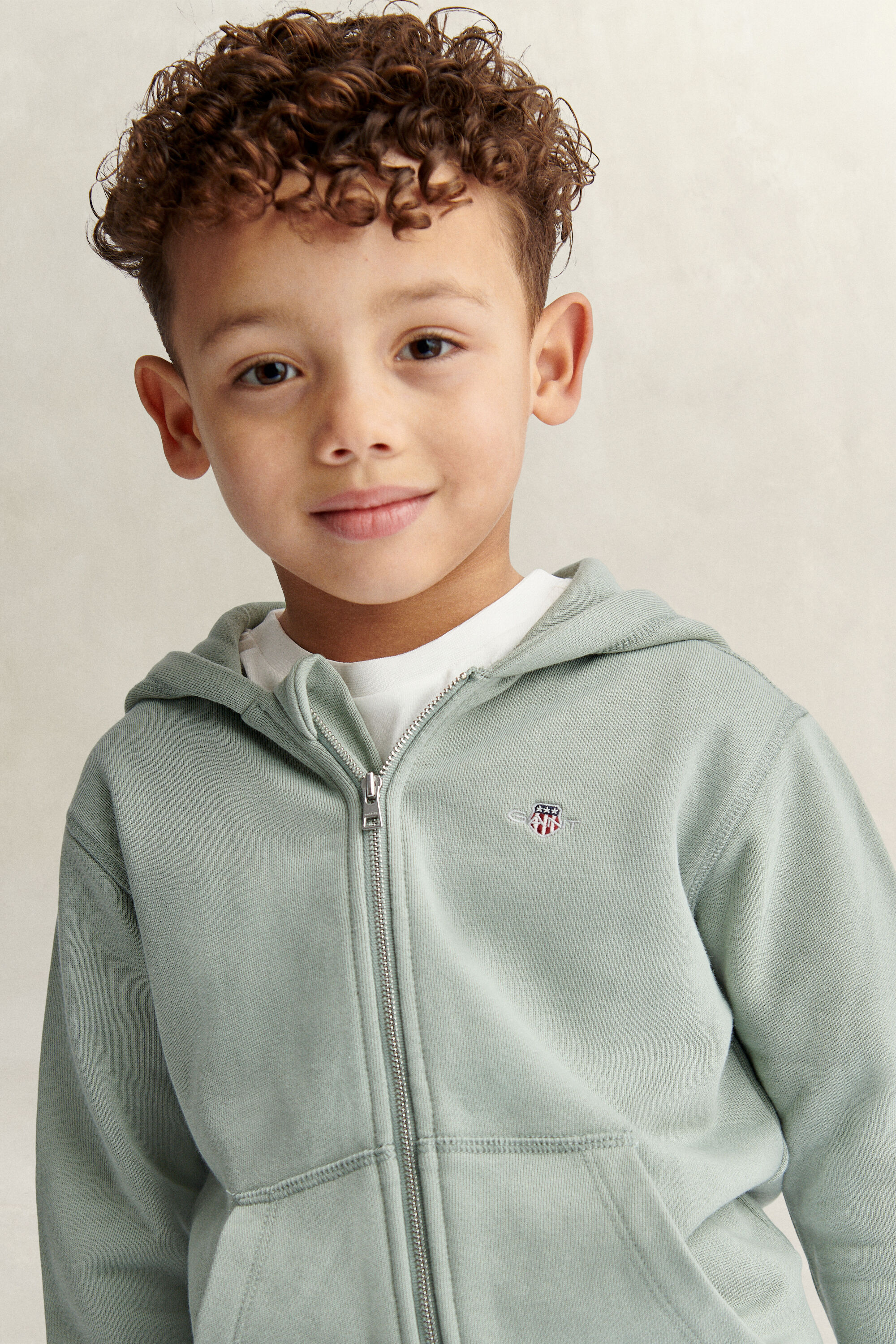 Sudadera con capucha y cremallera Shield Kids