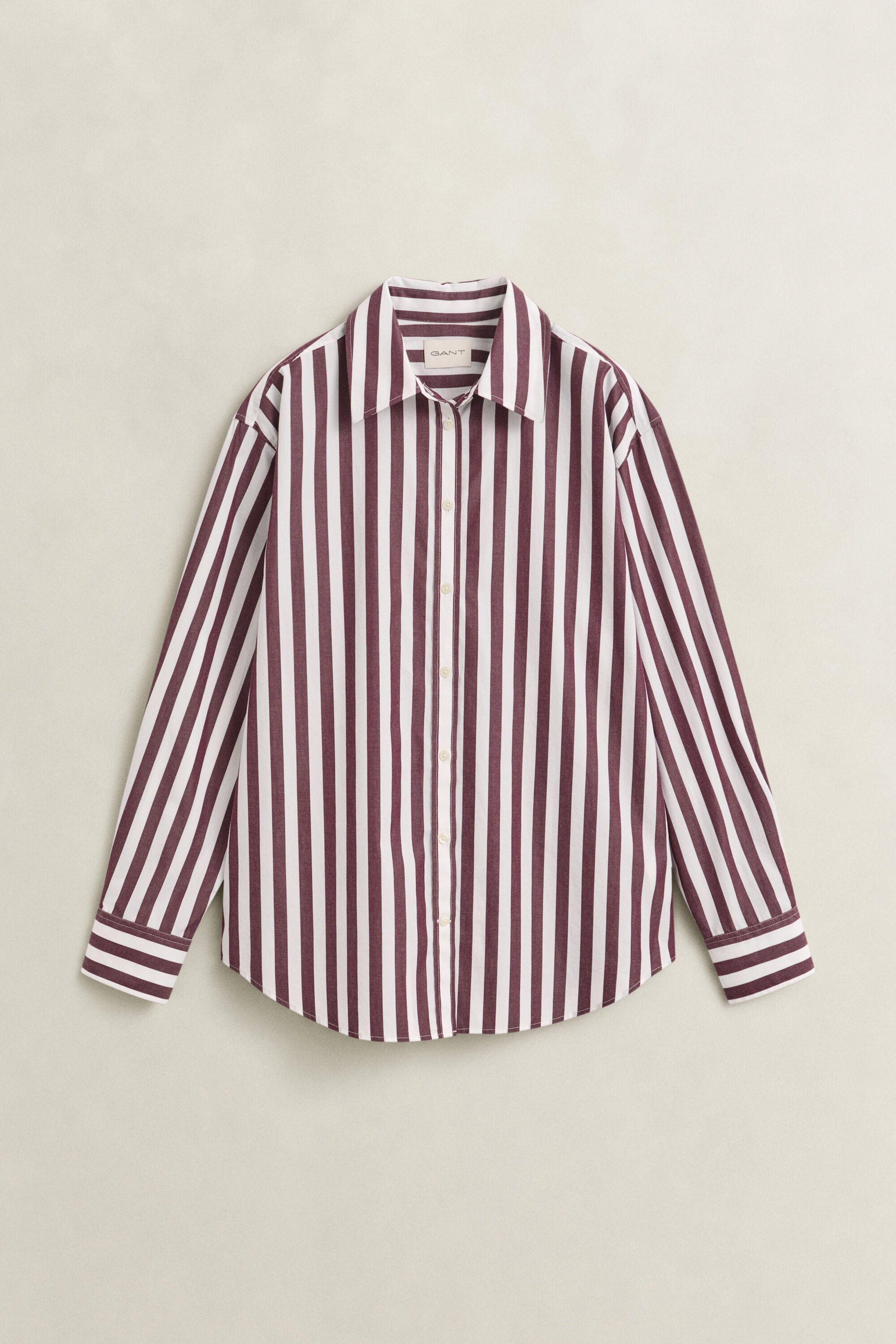Camisa de popelina Relaxed Fit a rayas