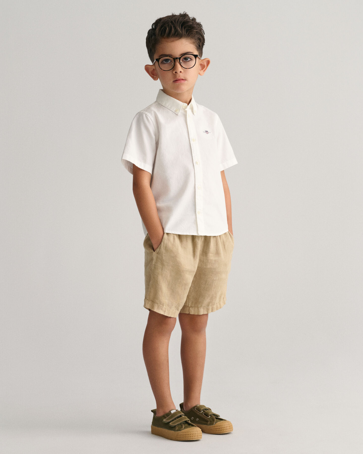 Pantalones cortos de lino Kids