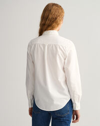 Camisa Oxford Regular Fit teñida en prenda