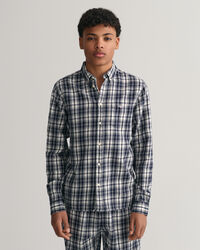 Camisa Regular Fit de franela a cuadros Teen Boys