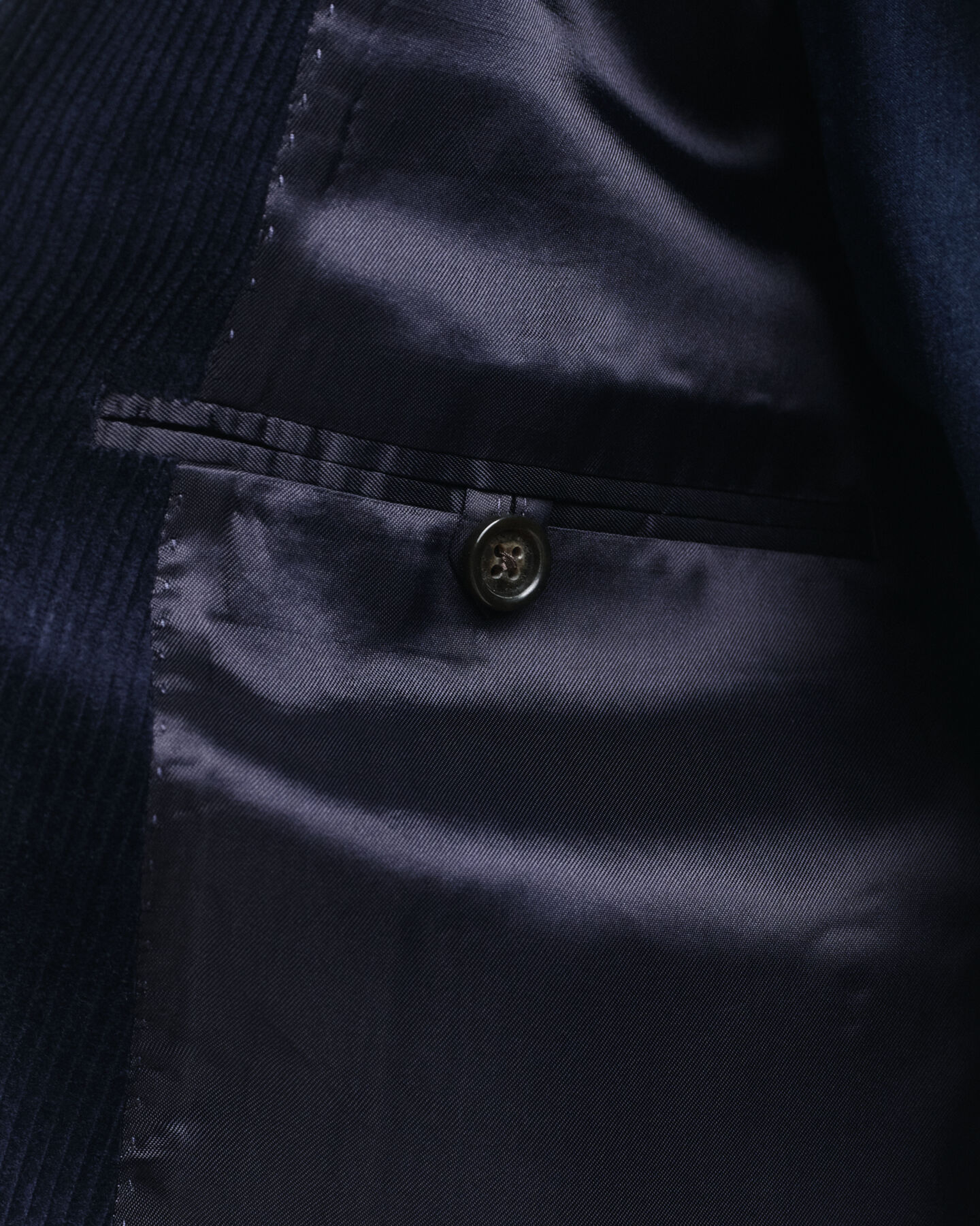 Americana de traje en pana Slim Fit