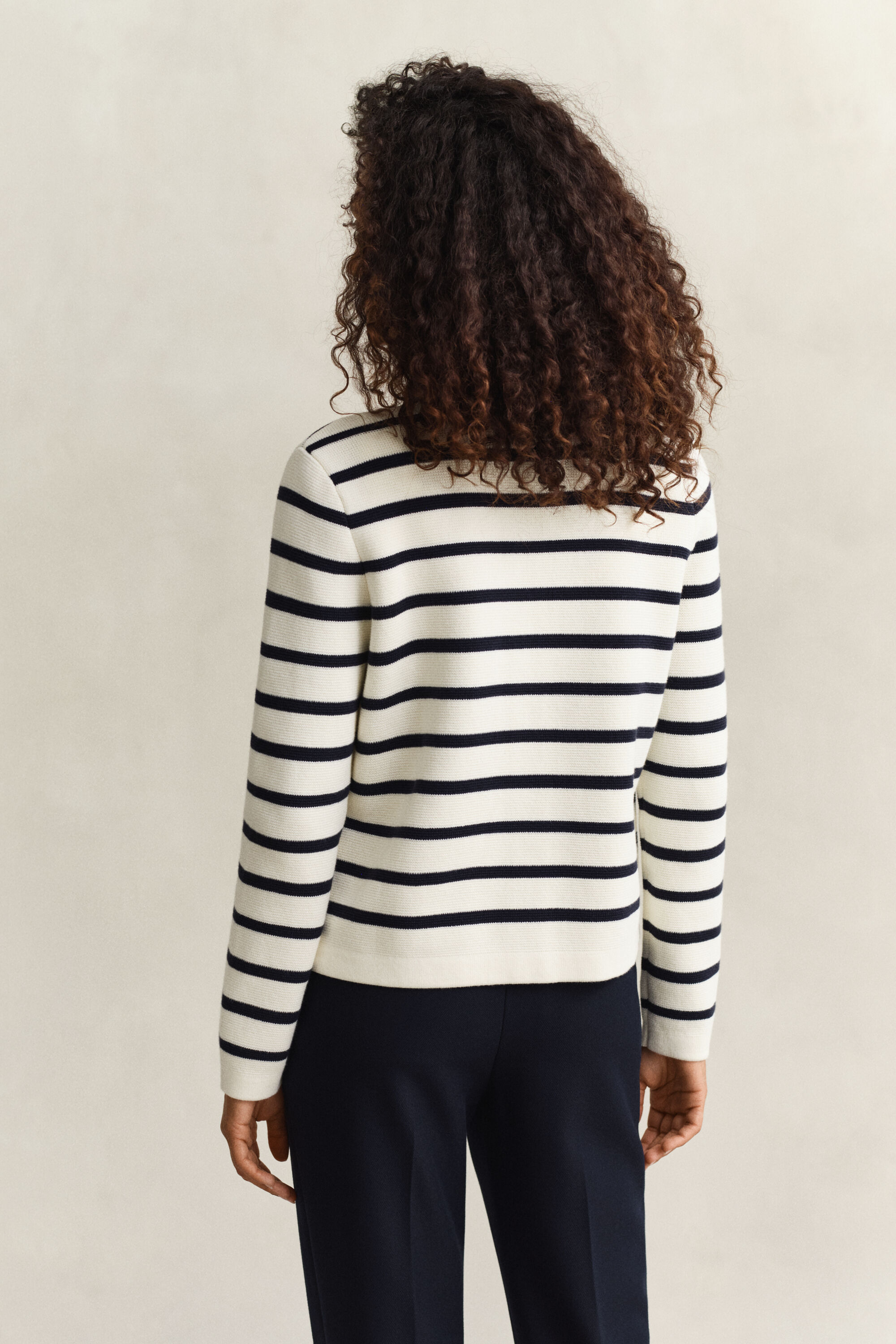 Chaqueta de punto de algodón