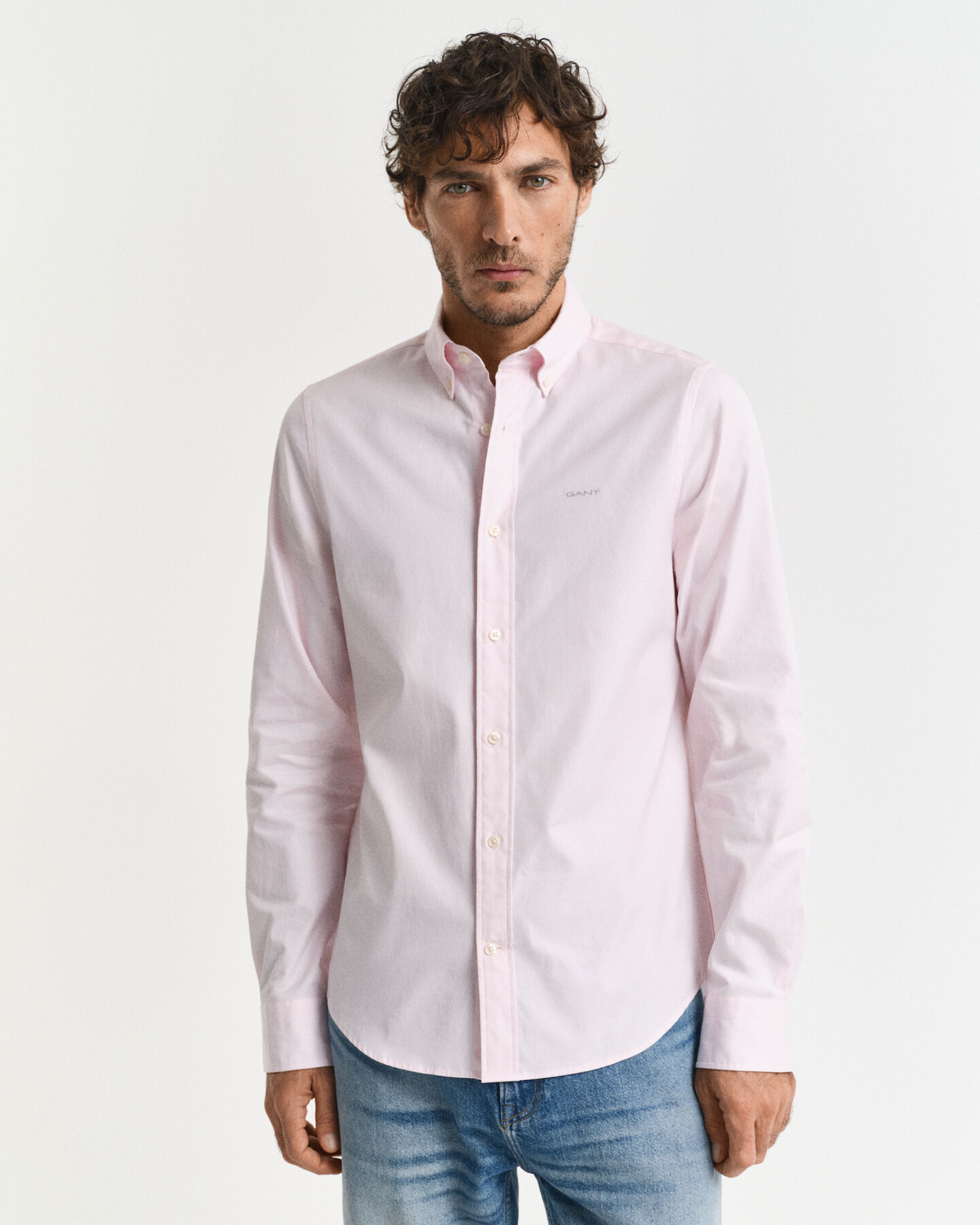 Camisa Oxford Pinpoint Slim Fit