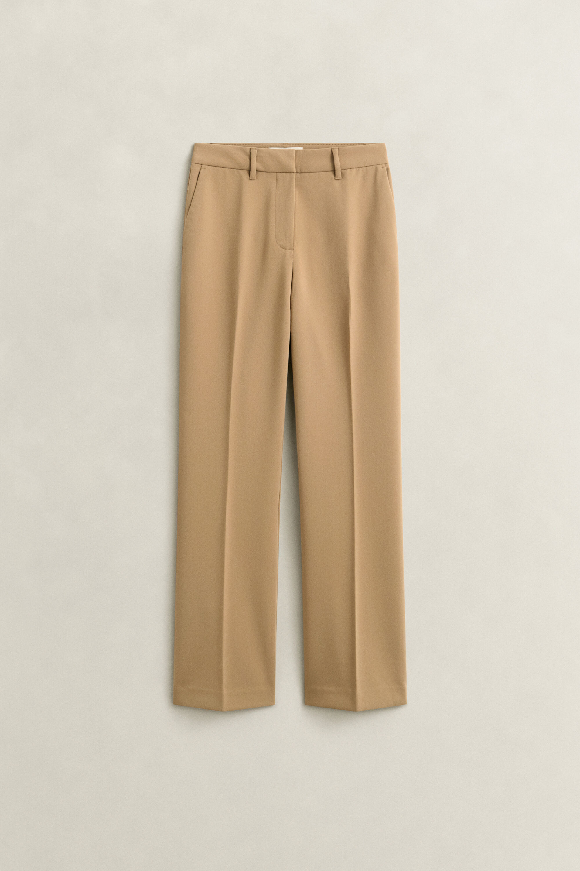 Pantalones de vestir Slim Fit acampanados