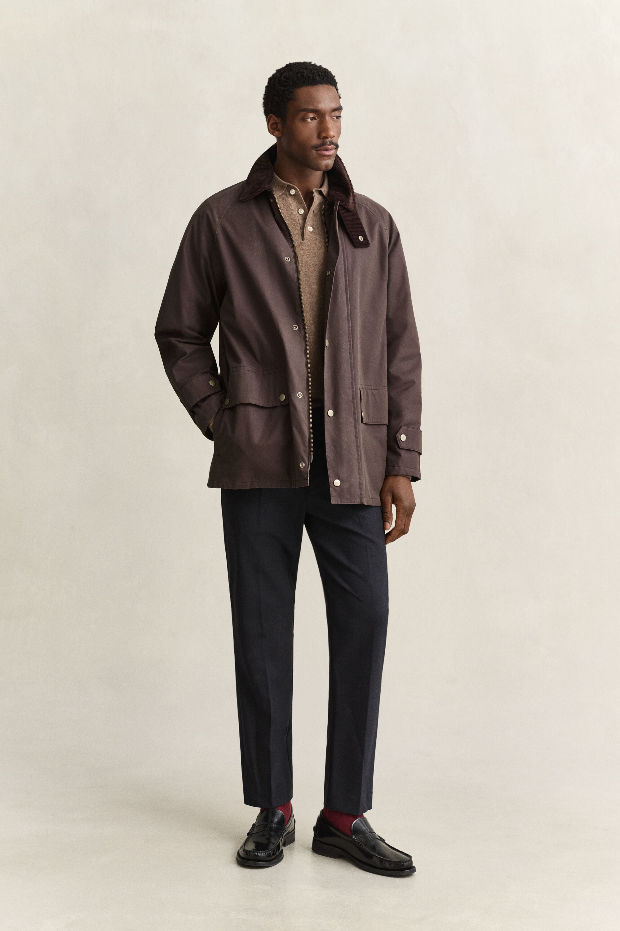 Pantalones Tapered de lana